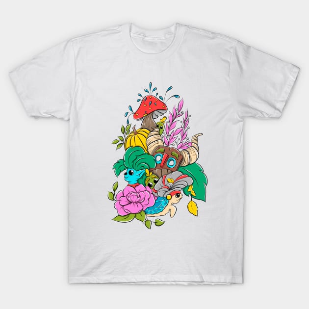 Magic Composition T-Shirt by Magic Forest